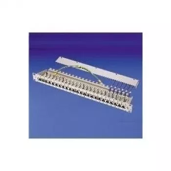 TELEGÄRTNER MPP16-HS 16-portový modulárny patch panel, 1U, svetlosivá RAL 7035 J02022A0050