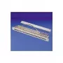 TELEGÄRTNER MPP16-HS 16-portový modulárny patch panel, 1U, svetlosivý RAL 7035 J02022A0050