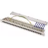 TELEGÄRTNER MPP16-HS 16-portový modulárny patch panel, 1U, svetlosivý RAL 7035 J02022A0050