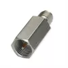 Telegärtner J01703A0000 FME konektor samec na SMA zásuvka VF koaxiálny adaptér, 50 Ohm, DC-3 GHz, čierny