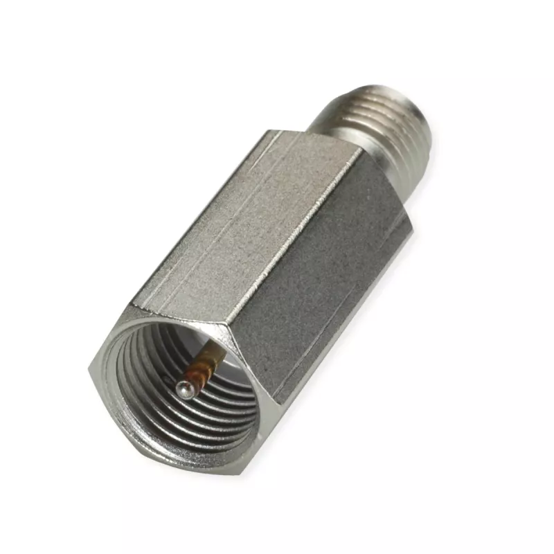 Telegärtner J01703A0000 FME konektor samec na SMA zásuvka VF koaxiálny adaptér, 50 Ohm, DC-3 GHz, čierny