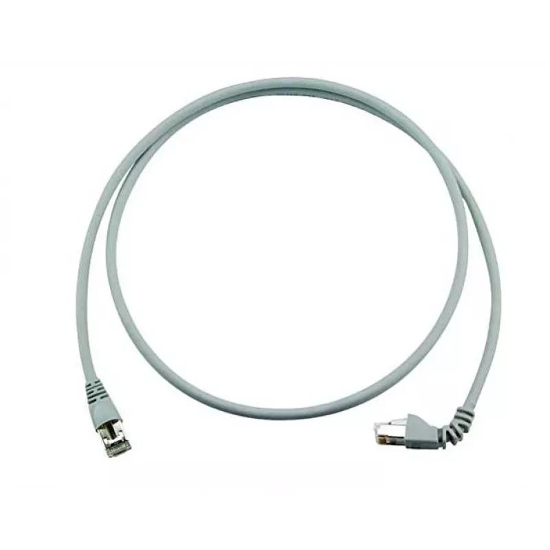 Telegärtner MP8 FS 500 LSZH-2.0 Cat6a S/FTP patch kábel, RJ45 na RJ45, 5m, sivý L00001A0199