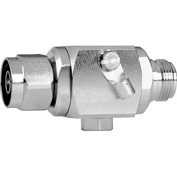 Telegärtner N-typ prepäťová ochrana s plynovou výbojkou, 90 V, 1,5 GHz, 50 Ω, IP67 J01028A0034