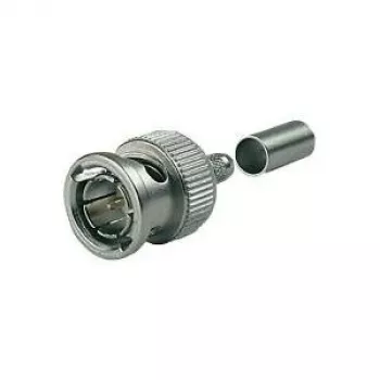 Telegärtner BNC crimp konektor samec 75 Ohm pre RG-179B/U, RG-187A/U, RG-316/U (J01002A0058)