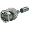 Telegärtner J01002A0058 BNC káblová vidlica G04, krimpovacia, HDTV, 75 Ohm, pre RG-179B/U