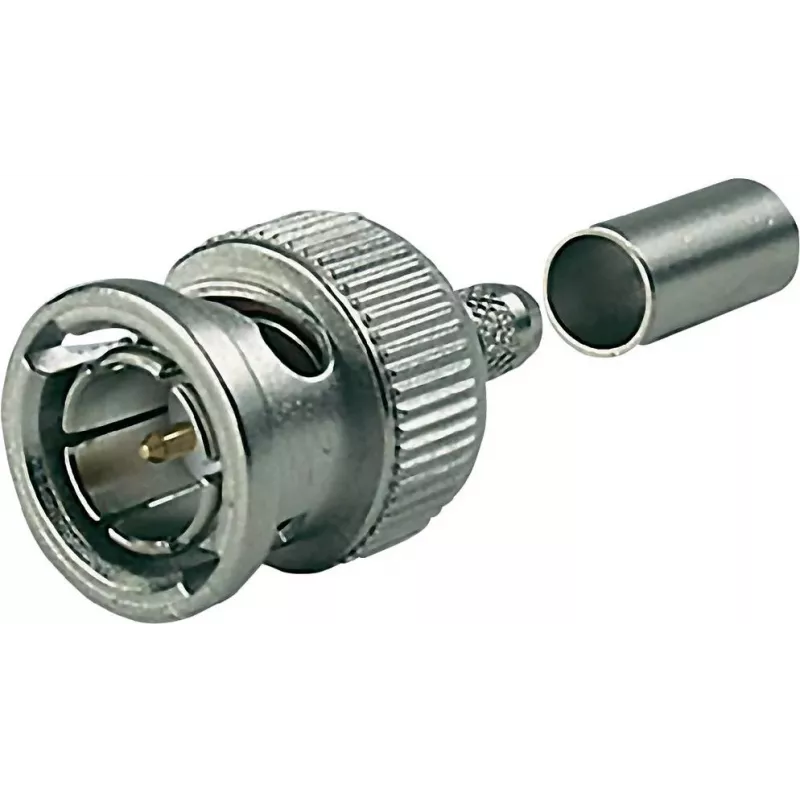 Telegärtner J01002A0058 BNC káblová vidlica G04, krimpovacia, HDTV, 75 Ohm, pre RG-179B/U