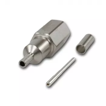 Telegärtner FME káblový konektor samec crimp G07 crimp/crimp, Low Cost, 15 dB / 2 GHz, B2725, G07 (RG-316/U) - 5 kusov J01700A0010