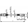TELEGÄRTNER Cat.6A S/FTP LSZH patch kábel, 2m, modrý, RJ45, EIA/TIA 568B L00001A0289