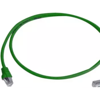 Telegärtner MP8 FS 500 Cat6a SFTP patch kábel RJ45 7,5m zelený L00004A0111