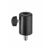 König & Meyer 66370-000-55 mini TV adaptér so závitom M10 vonkajší, čierny