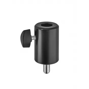 König & Meyer 66370-000-55 mini TV adaptér so závitom M10 vonkajší, čierny
