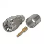 Telegärtner SMA rovný konektor samec crimp G30 (1,5/3,8), H 155, Low Loss 1,4/3,8 crimp/crimp koaxiálny konektor J01150A0618
