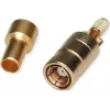 Telegärtner SMB konektor samica PCB, rovný, 50 Ohm, pozlátený