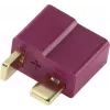 Reely T-Plug konektor samica samec pozlátený 20 ks