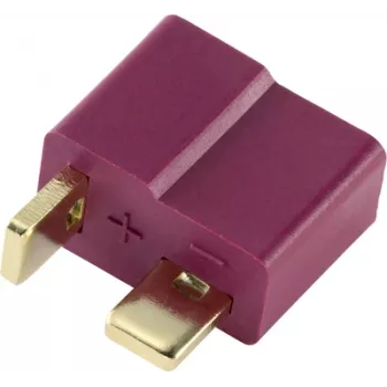 Reely T-Plug konektor samica samec pozlátený 20 ks
