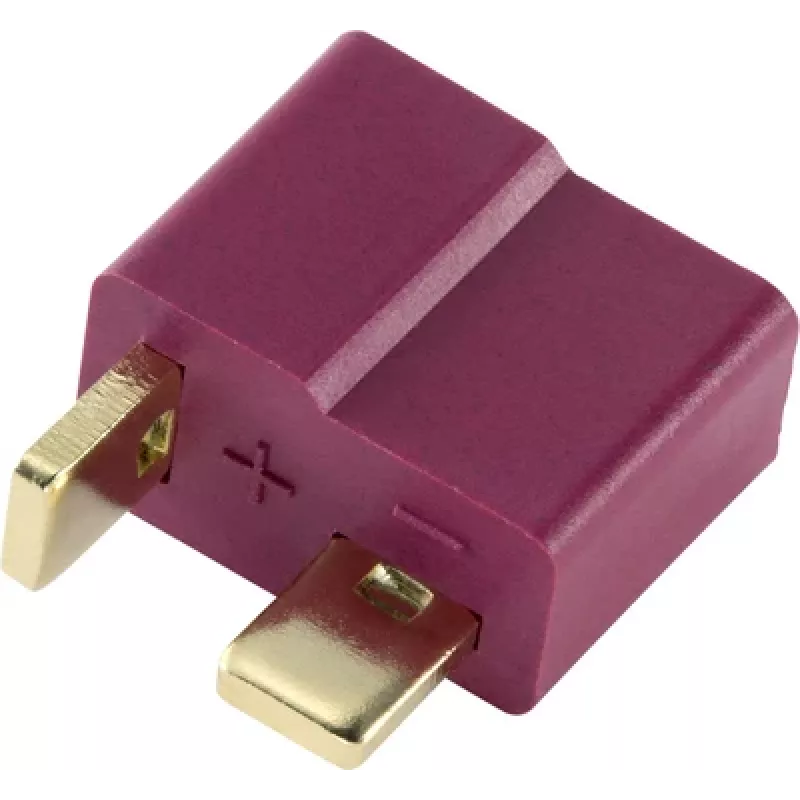 Reely T-Plug konektor samica samec pozlátený 20 ks
