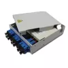 Telegärtner STX DIN-lištový optický rozdeľovač, 6x SC duplex singlemode, 12-vláknová spájacia kazeta, pigtaily, pripravené na spájanie H82050E0002