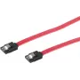 GoodConnections SATA 3 Gb/s kábel so zaistením, 0,5 m, červený 5045-A05