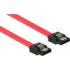 GoodConnections SATA 3 Gb/s kábel so zaistením, 0,5 m, červený 5045-A05