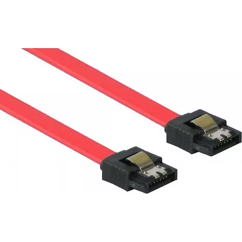 GoodConnections SATA 3 Gb/s kábel so zaistením, 0,5 m, červený 5045-A05