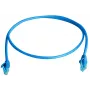Telegärtner 100008077 prepojovací kábel RJ45 (patch), 1,0 m, modrý, spomaľujúci horenie, s ochranou proti zalomeniu
