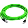 Telegärtner L80104A0000 Cat6a S/FTP sieťový patch kábel, 7,5 m, zelený