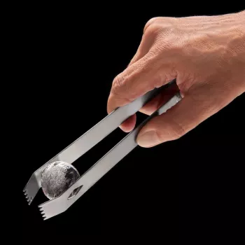 Lurch kliešte na ľadové kocky dymovo sivé 18 cm silikónové konce 240789