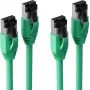 S CONN maximum connectivity BASIC-S Cat. 8.1 F/FTP PIMF LSZH zelený patch kábel 1,0m, balenie 2 ks SC08-41023-2
