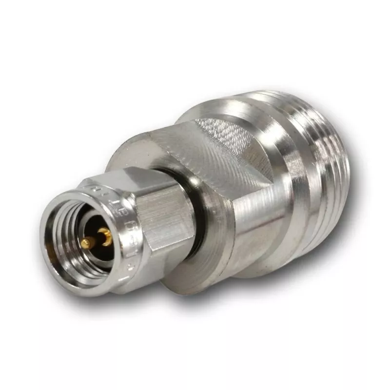 Telegärtner Inter-Series koaxiálny adaptér SMA konektor samec na N konektor samica 50 Ohm DC-18 GHz