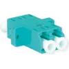 Telegärtner J08071A0028 LC/APC simplex adaptér, zelený, zirkónová objímka