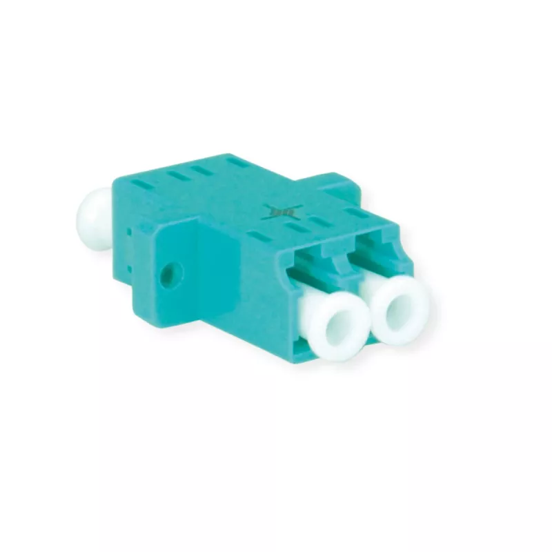 Telegärtner J08071A0028 LC/APC simplex adaptér, zelený, zirkónová objímka