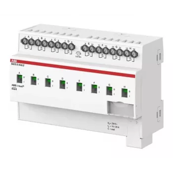 ABB SA/S8.16.6.2 8-násobný spínací aktor 16A C-Load, DIN lišta, KNX 2CDG110271R0011
