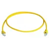 TELEGÄRTNER TEGA Cat.6A S/FTP patch kábel, 4m, žltý, LSZH L00003A0185