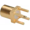 TELEGÄRTNER MMCX PCB konektor samica, rovný, 50 Ohm, pozlátený, balenie 5 ks (J01341A0161)