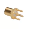 TELEGÄRTNER MMCX PCB konektor samica, rovný, 50 Ohm, pozlátený, balenie 5 ks (J01341A0161)