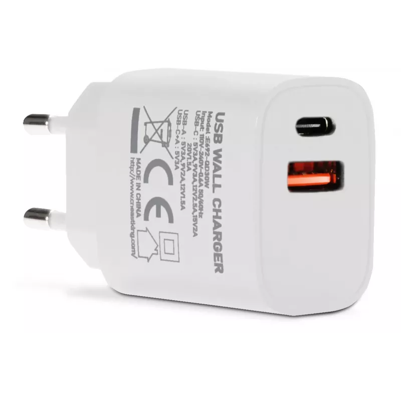 TechniSat USB-C napájací zdroj 20W PD biely (0001/3659)