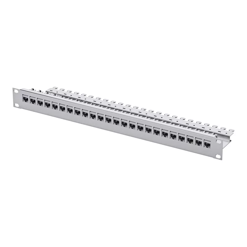 Telegärtner 24-port Cat.6 UTP patch panel, 1U 19