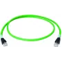 Telegärtner L80404A0005 7,5 m Cat6a S/FTP (S-STP) zelený sieťový kábel