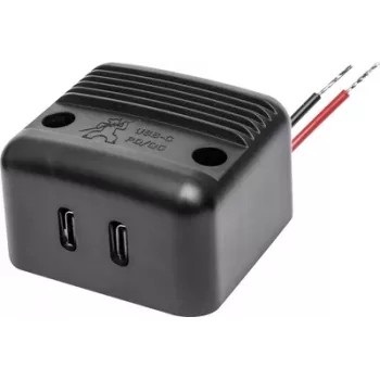 ProCar nadstavbová Power USB-C dvojitá zásuvka PD/QC 2x 30W 12V/24V (67379000)