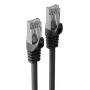 S CONN MAXIMUM CONNECTIVITY Priemyselný Cat.7 S/FTP PUR patch kábel, RJ45, čierna, 0,25m 08-39005