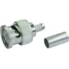 Telegärtner BNC krimpovací káblový konektor G13/G50, 75 Ohm, Professional, 0,4/2,5, 5 kusov (J01002A1350)