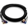Wittenberg Antennen LTE GPS Poly-103532 SMA adaptér - 5 m, čierna
