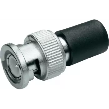 Telegärtner J01006A1373 BNC 93 Ohm koaxiálny konektor samec, konektor samec, krimpovací/spájkovaný, poniklovaná mosadz