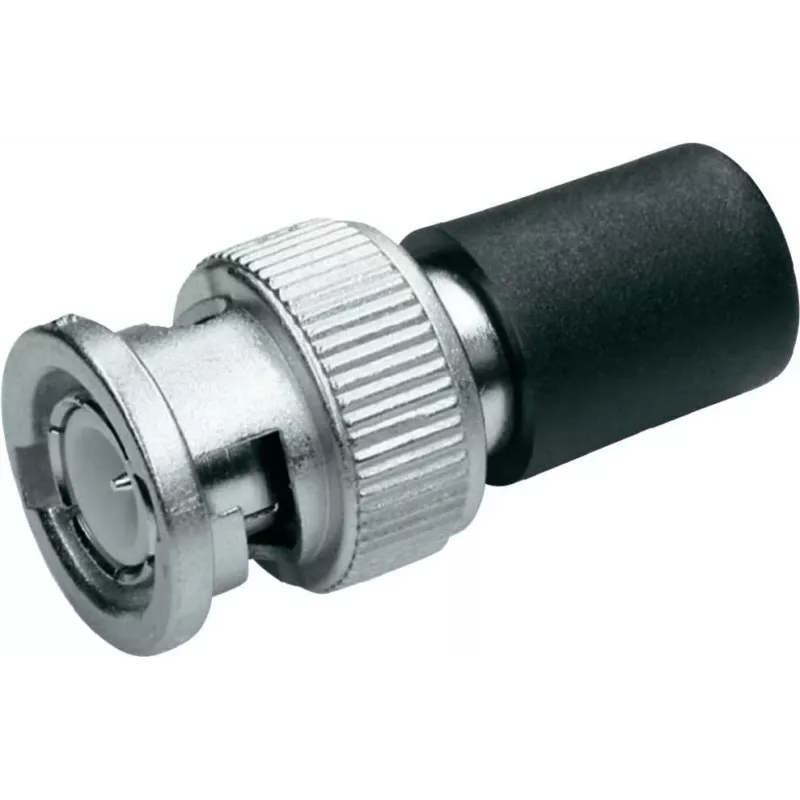Telegärtner J01006A1373 BNC 93 Ohm koaxiálny konektor samec, konektor samec, krimpovací/spájkovaný, poniklovaná mosadz