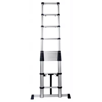 CIMCO 146725 Teleskopický rebrík XC-380, hliník, 3,80 m vysunutý, 13 priečok, 150 kg