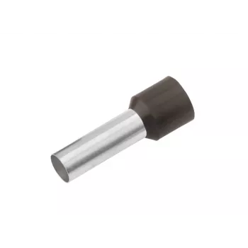 Cimco 187011 káblová koncovka 1,5 mm² čiastočne izolovaná čierna 100 kusov
