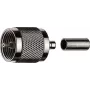 Telegärtner UHF krimpovací konektor samec G01 pre RG-58 C/U, 50 Ohm, nikel/zlatá, 1 kus J01040A0001