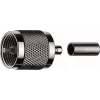 Telegärtner UHF krimpovací konektor samec G01 pre RG-58 C/U, 50 Ohm, nikel/zlatá, 1 kus J01040A0001