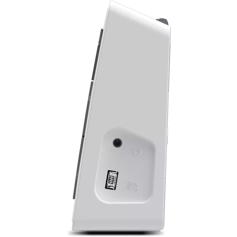 TechniSat DIGITRADIO 2 stolové rádio DAB+ FM Bluetooth budík biele 0001/3910