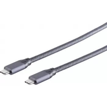 S CONN MAXIMUM CONNECTIVITY USB-C na USB-C kábel 3.2 Gen 2 5m čierny (13-47050)